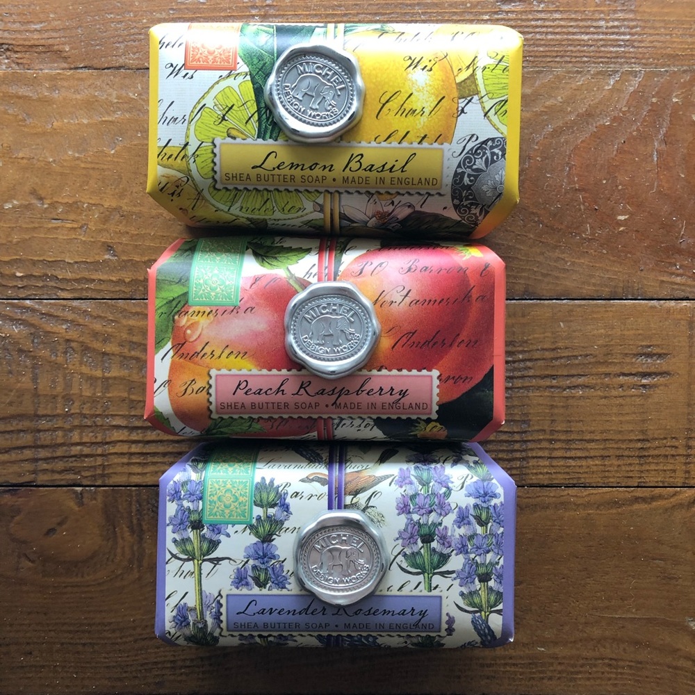 Michel Design Works Bundle 3 Large Bath Soap Bars